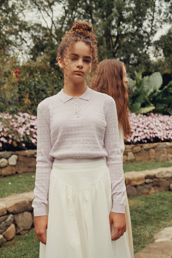 Bonnie Knit Sweater - Lavender