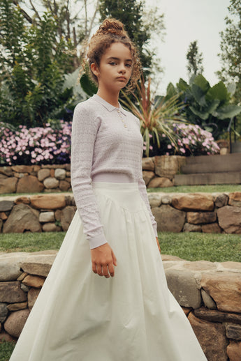 Laura Maxi Skirt - White