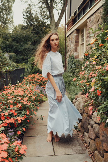 Tara Skirt - Blue