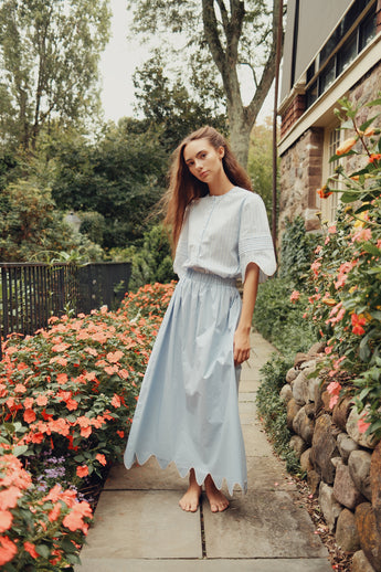 Tara Skirt - Blue