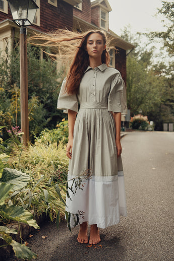 Anna Dress - Sage