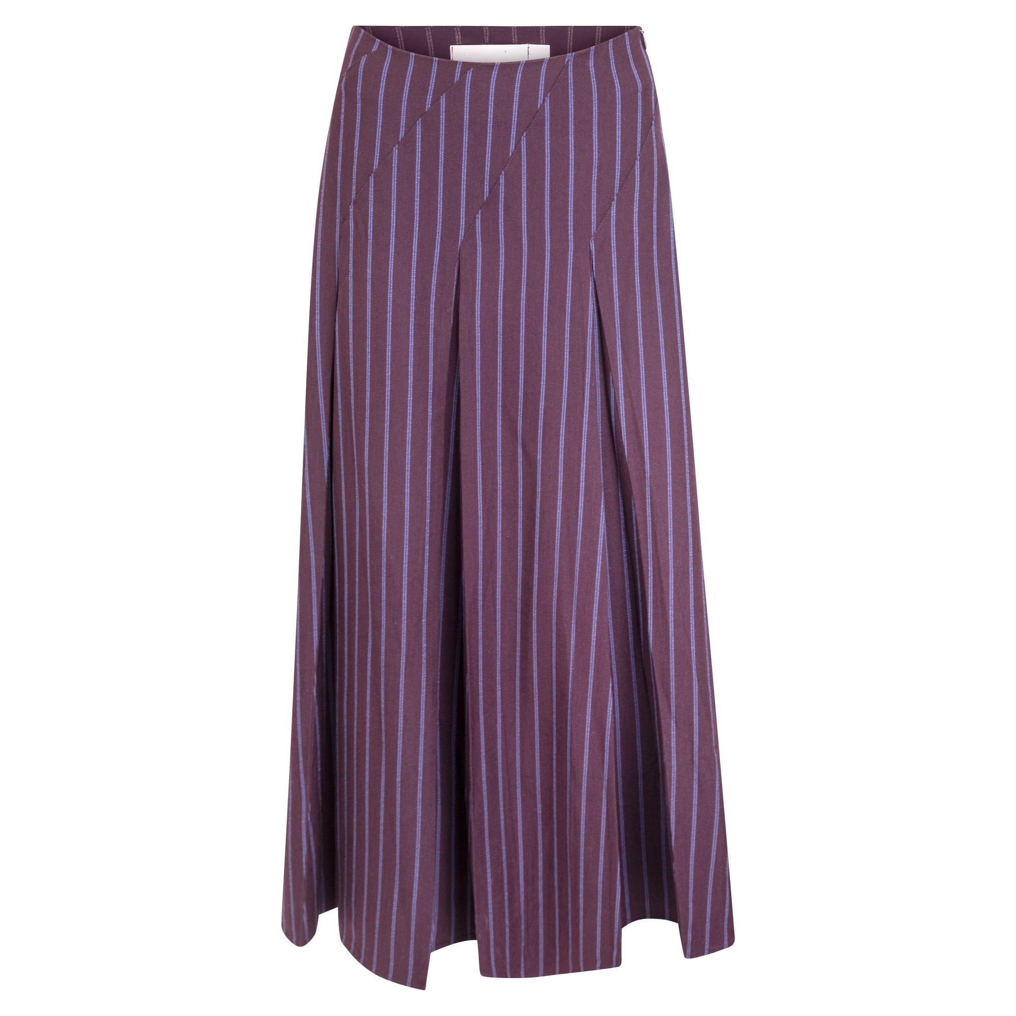 Vivian Midi Skirt - Wine