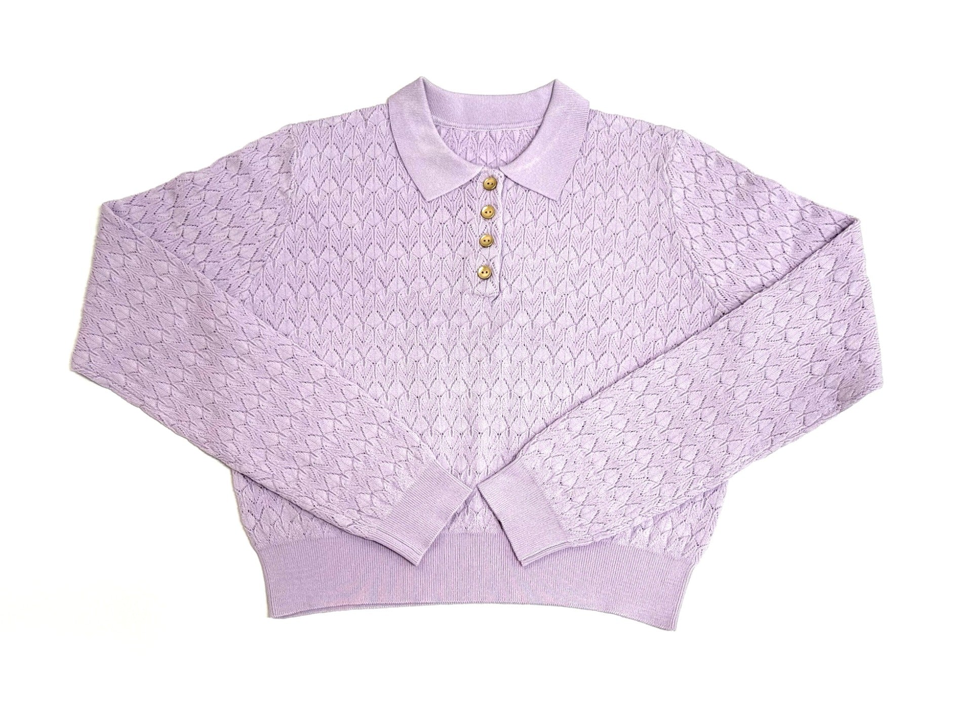 Bonnie Knit Sweater - Lavender