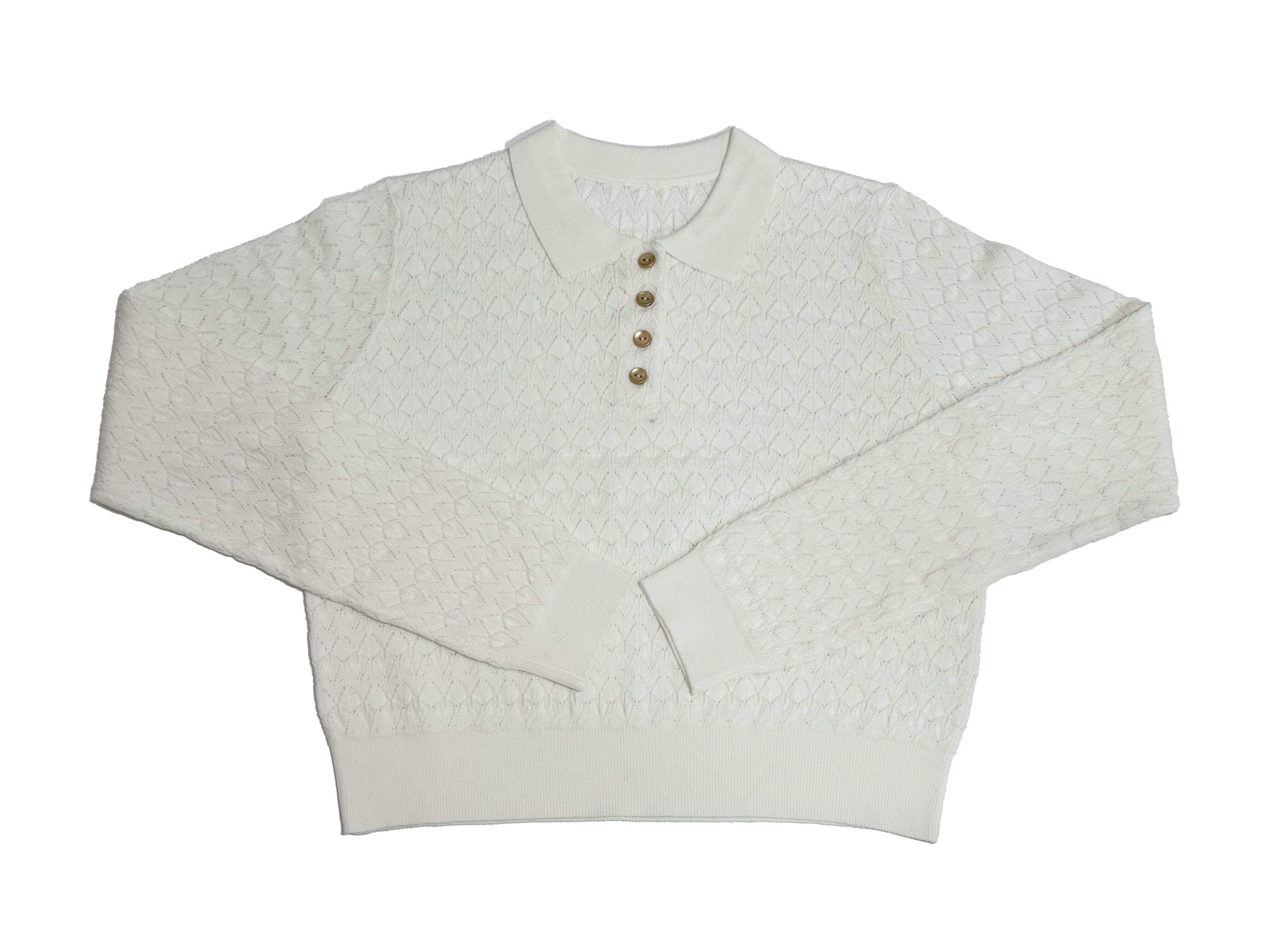Bonnie Knit Sweater - White