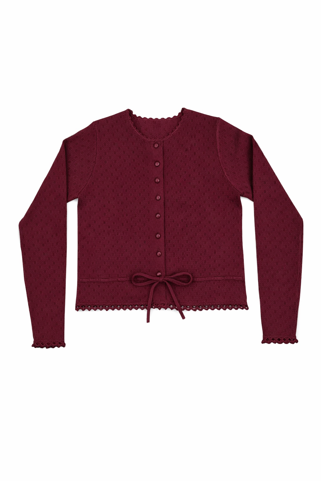Claudia Cardigan - Maroon