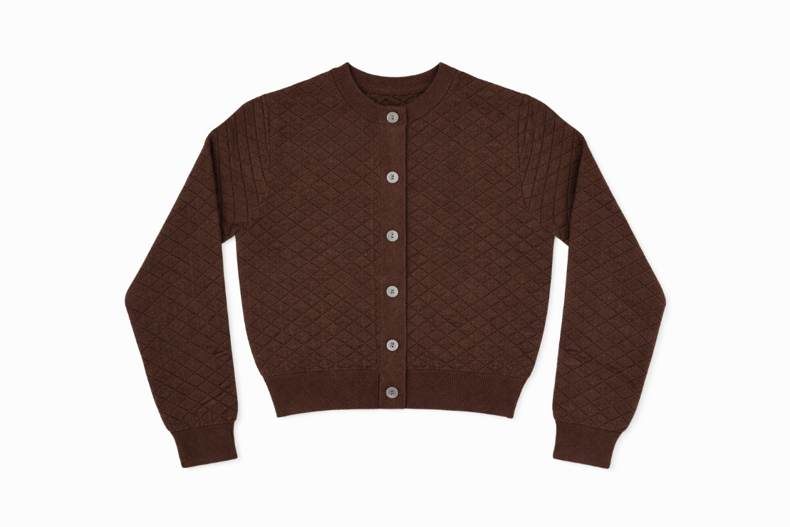 Liliane Cardigan - Chocolate