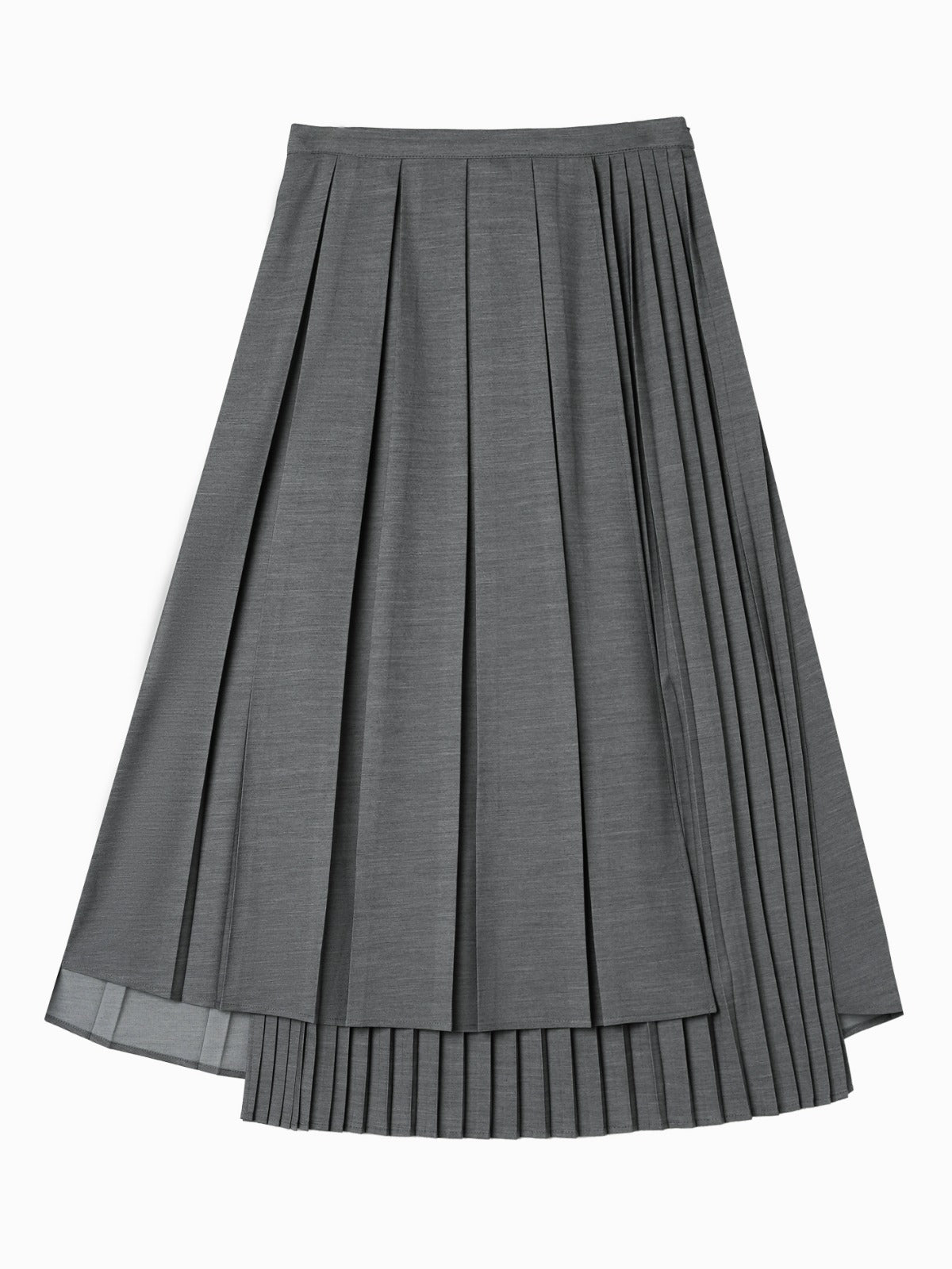 Kelsey Midi Skirt - Grey