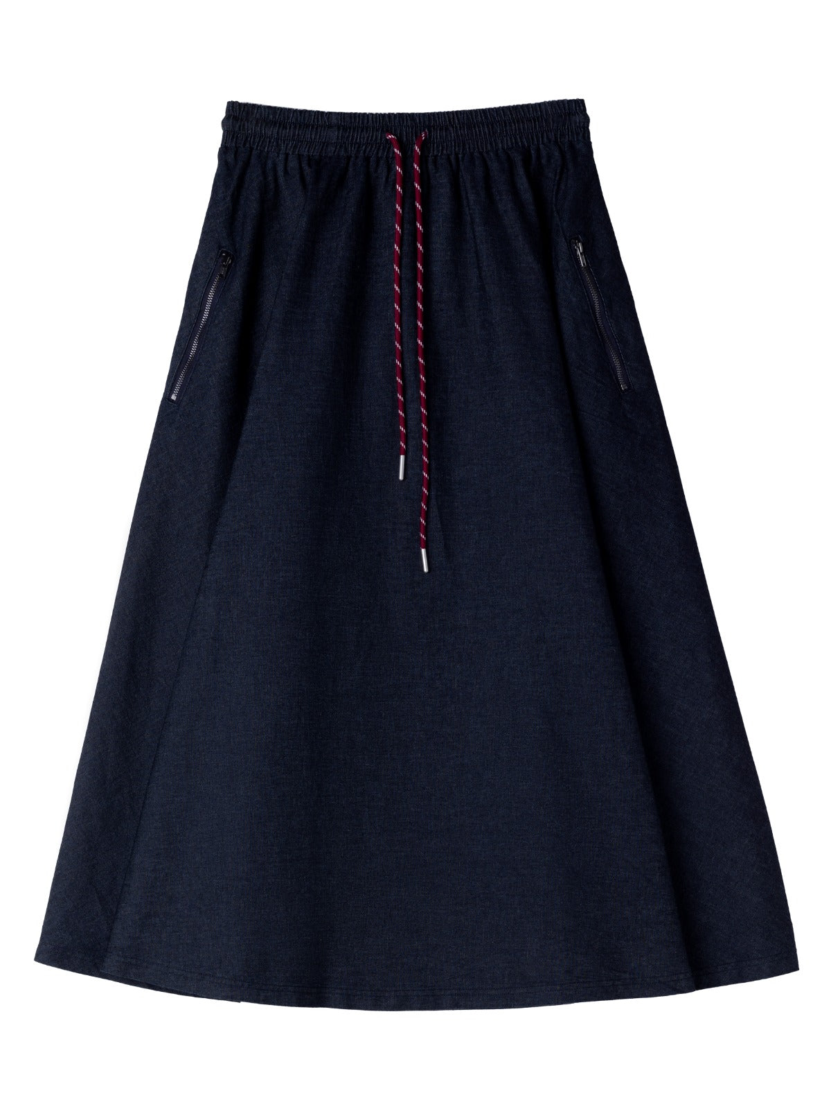 Mila Midi Skirt - Navy