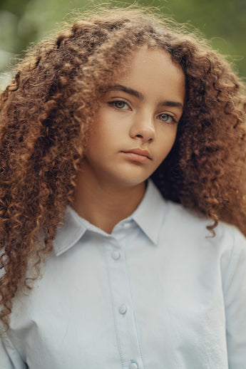 Selena Blouse - Blue