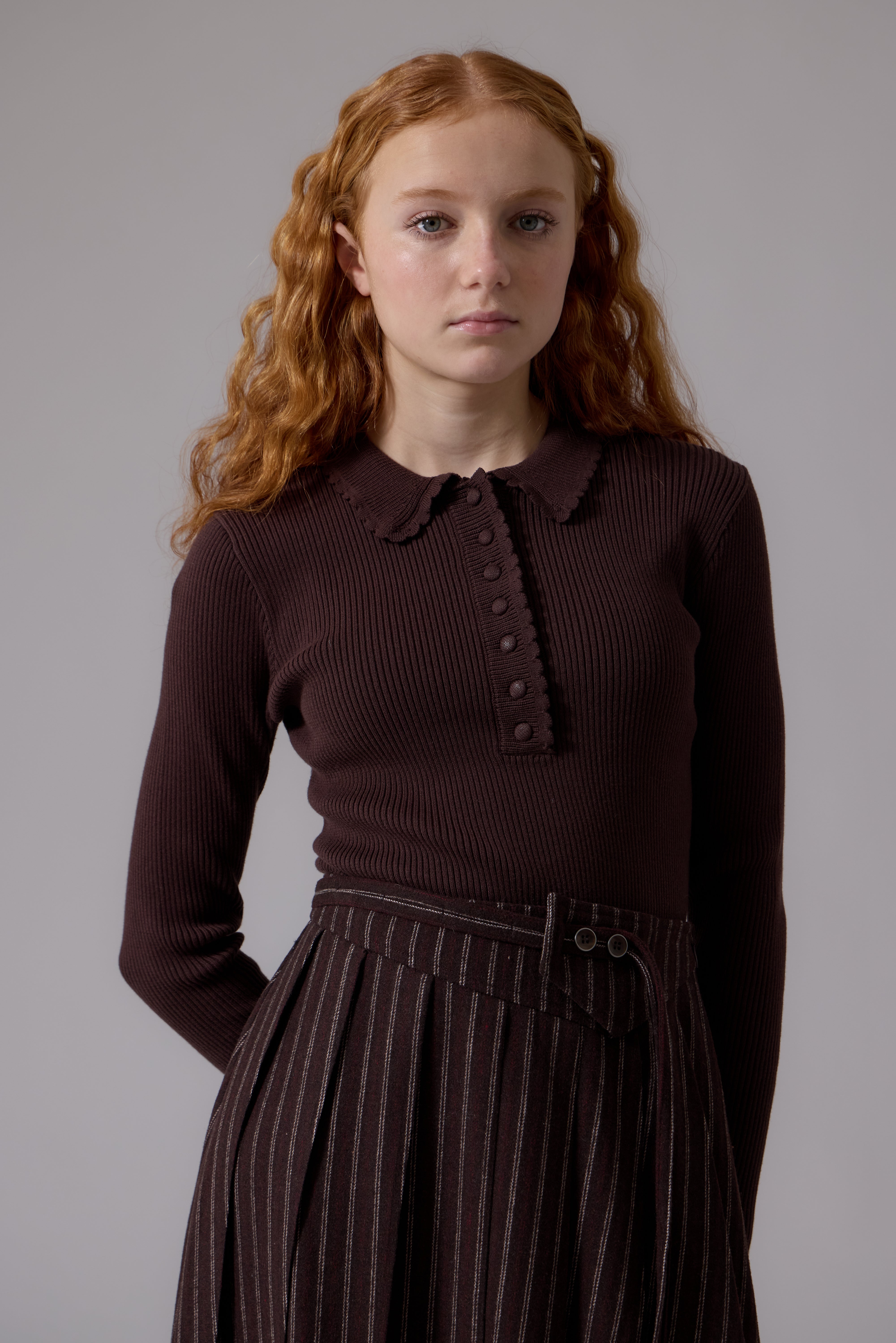 Liliane Cardigan - Chocolate