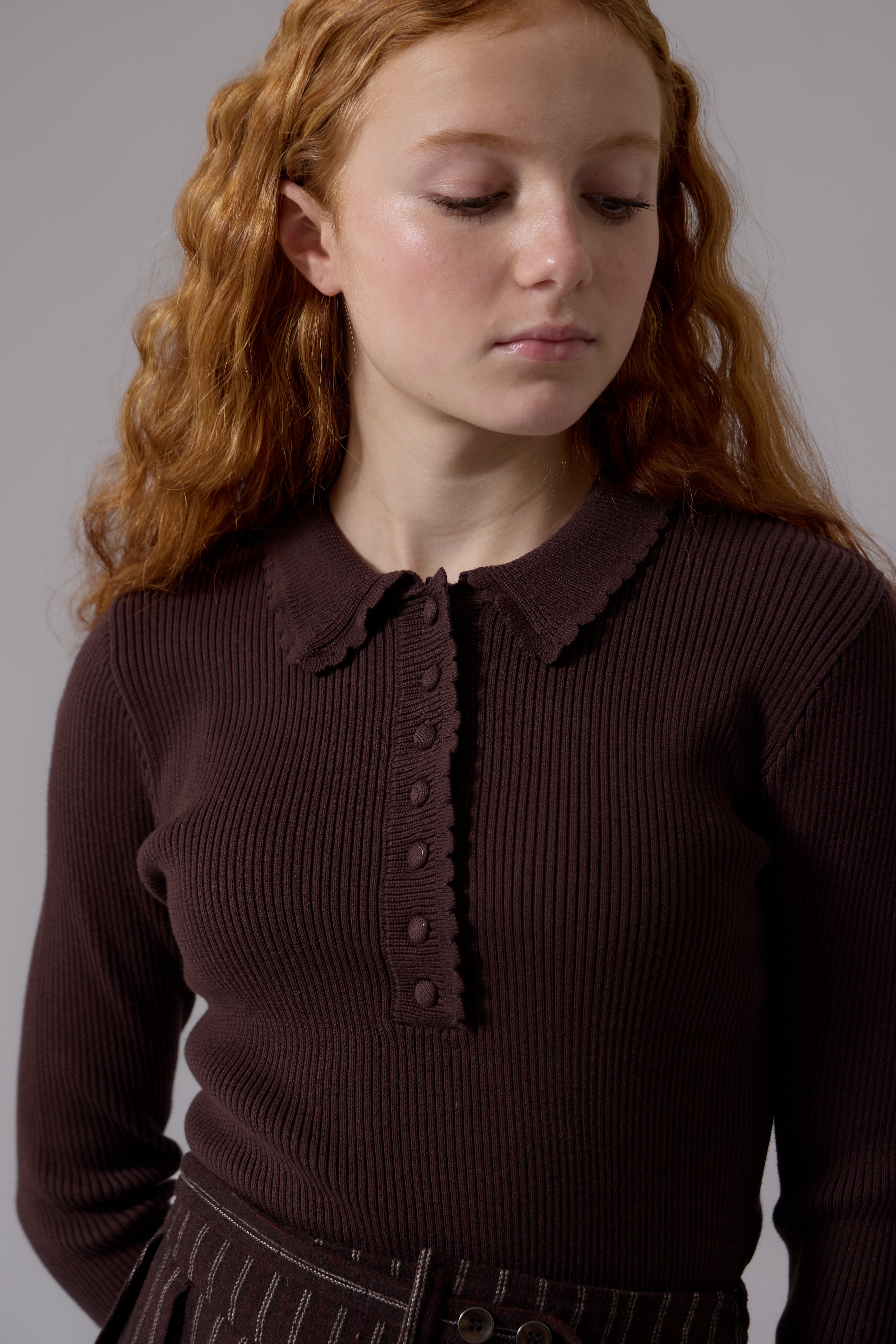 Liliane Cardigan - Chocolate