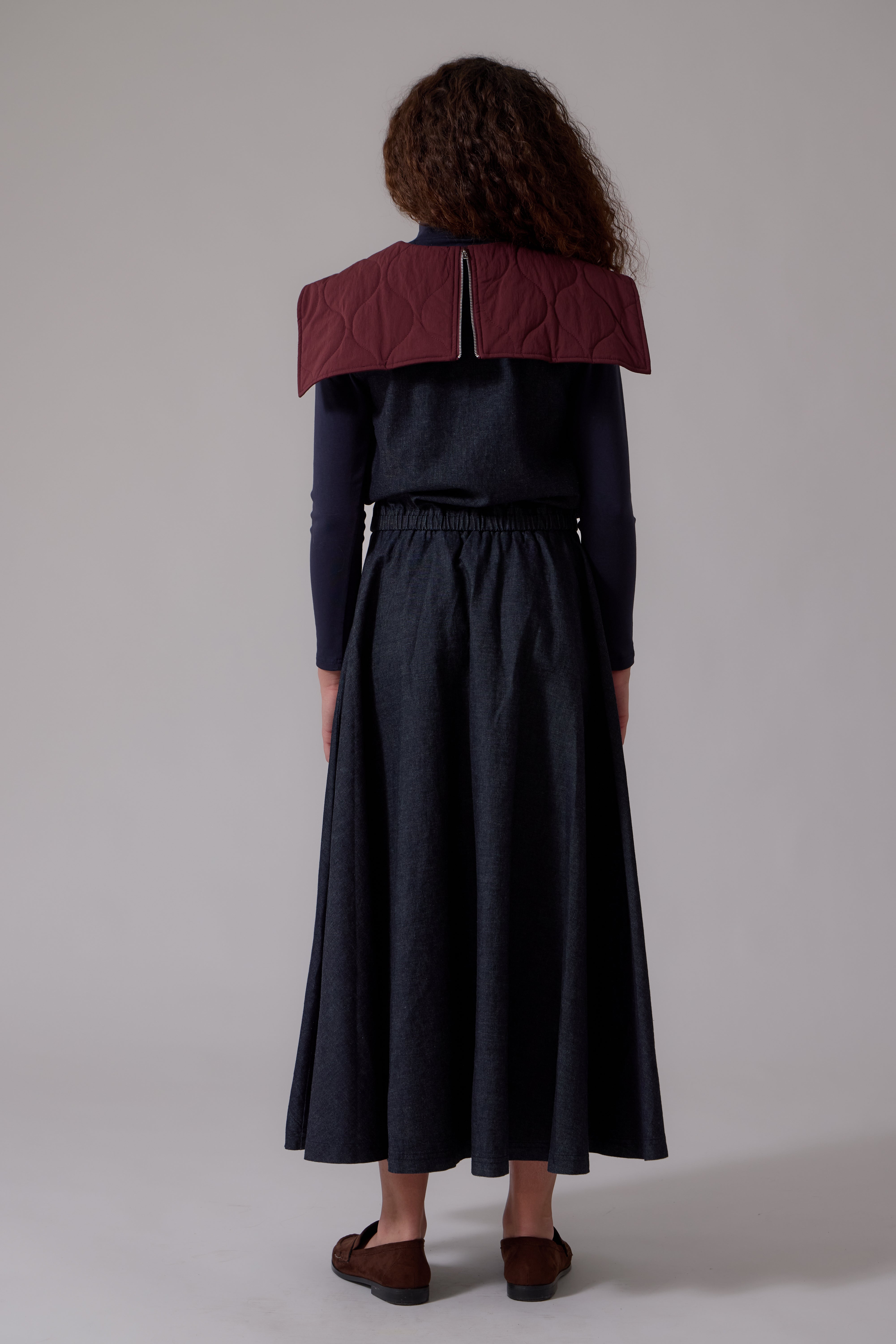 Mila Vest - Navy