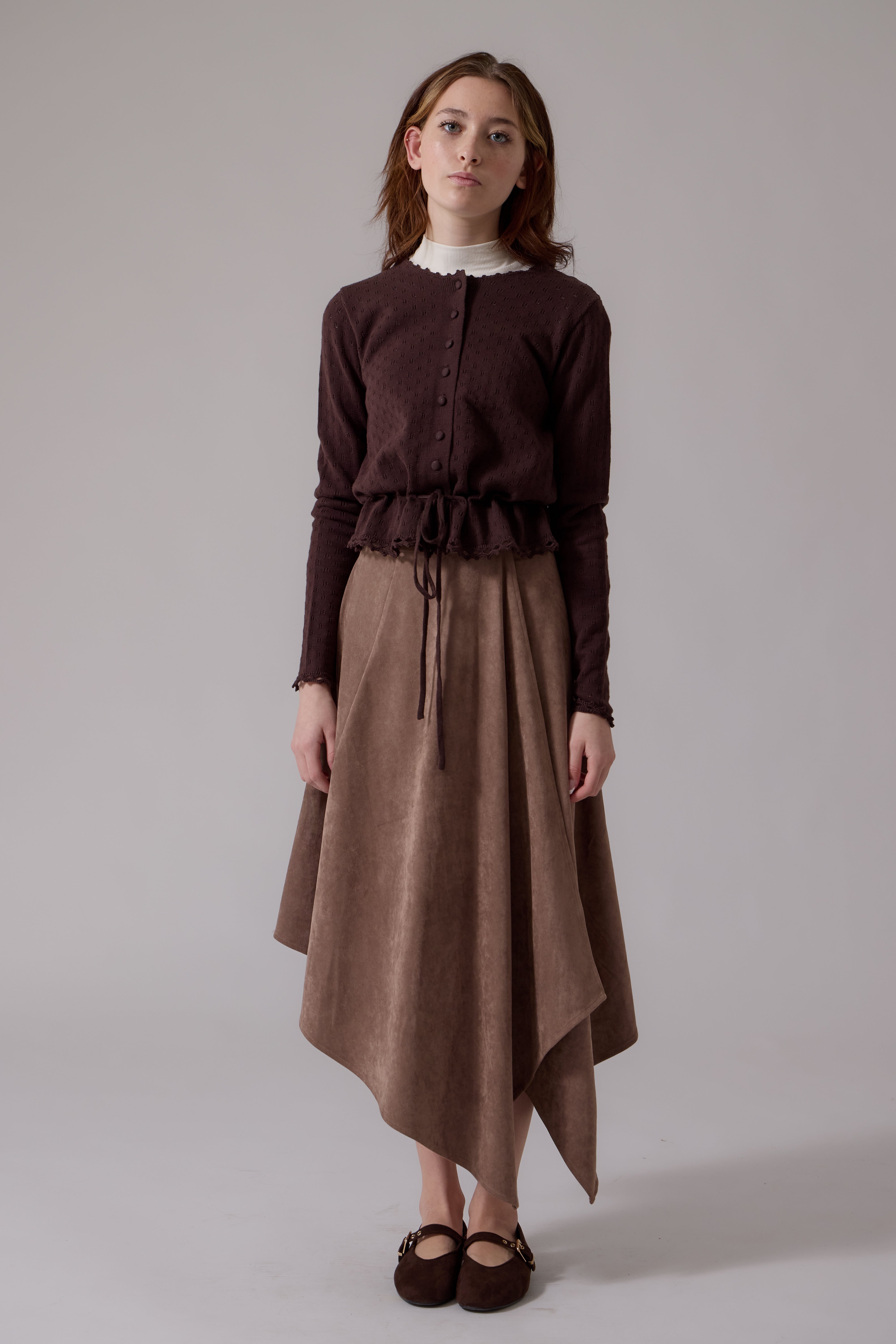 Claudia Cardigan - Chocolate