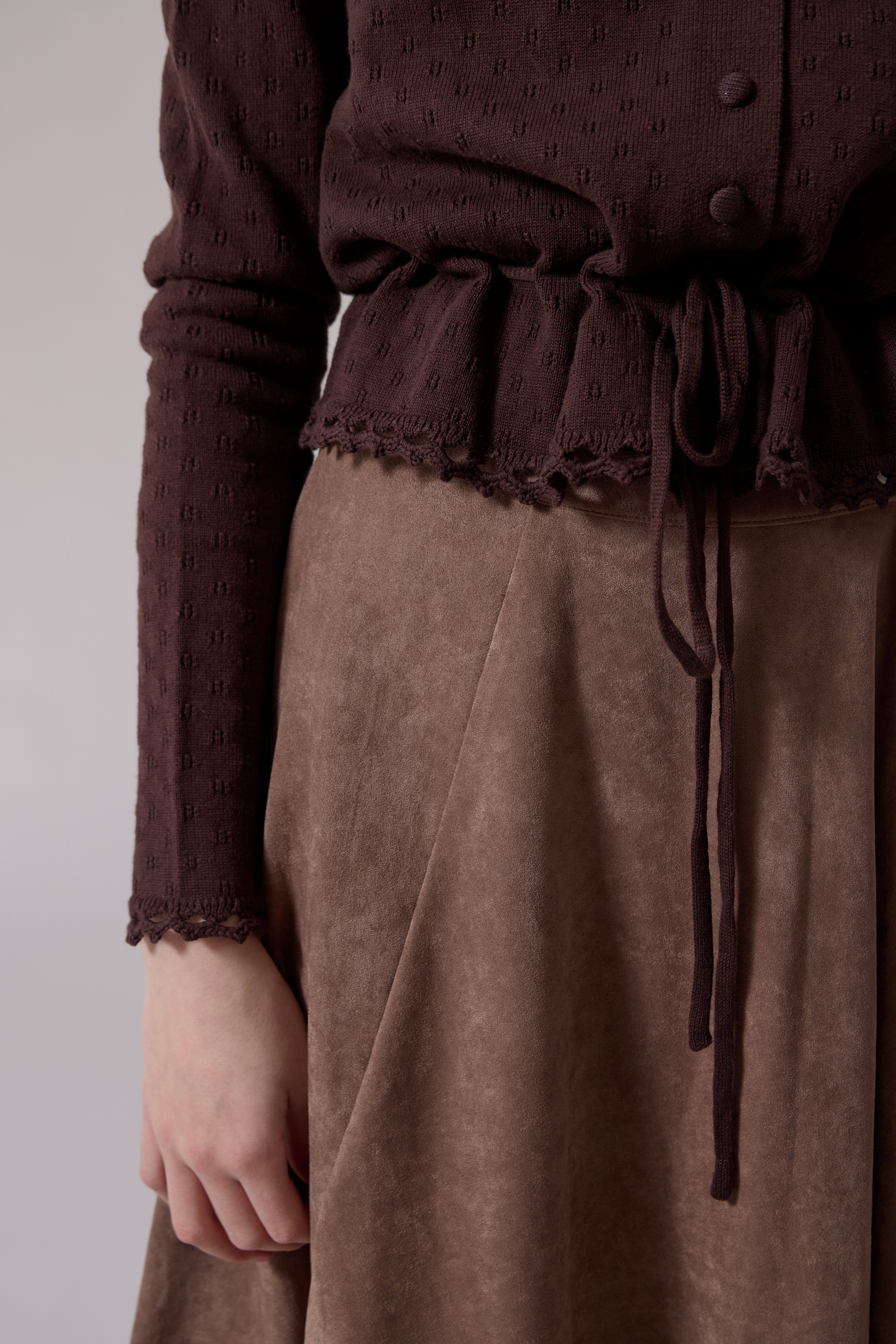 Claudia Cardigan - Chocolate