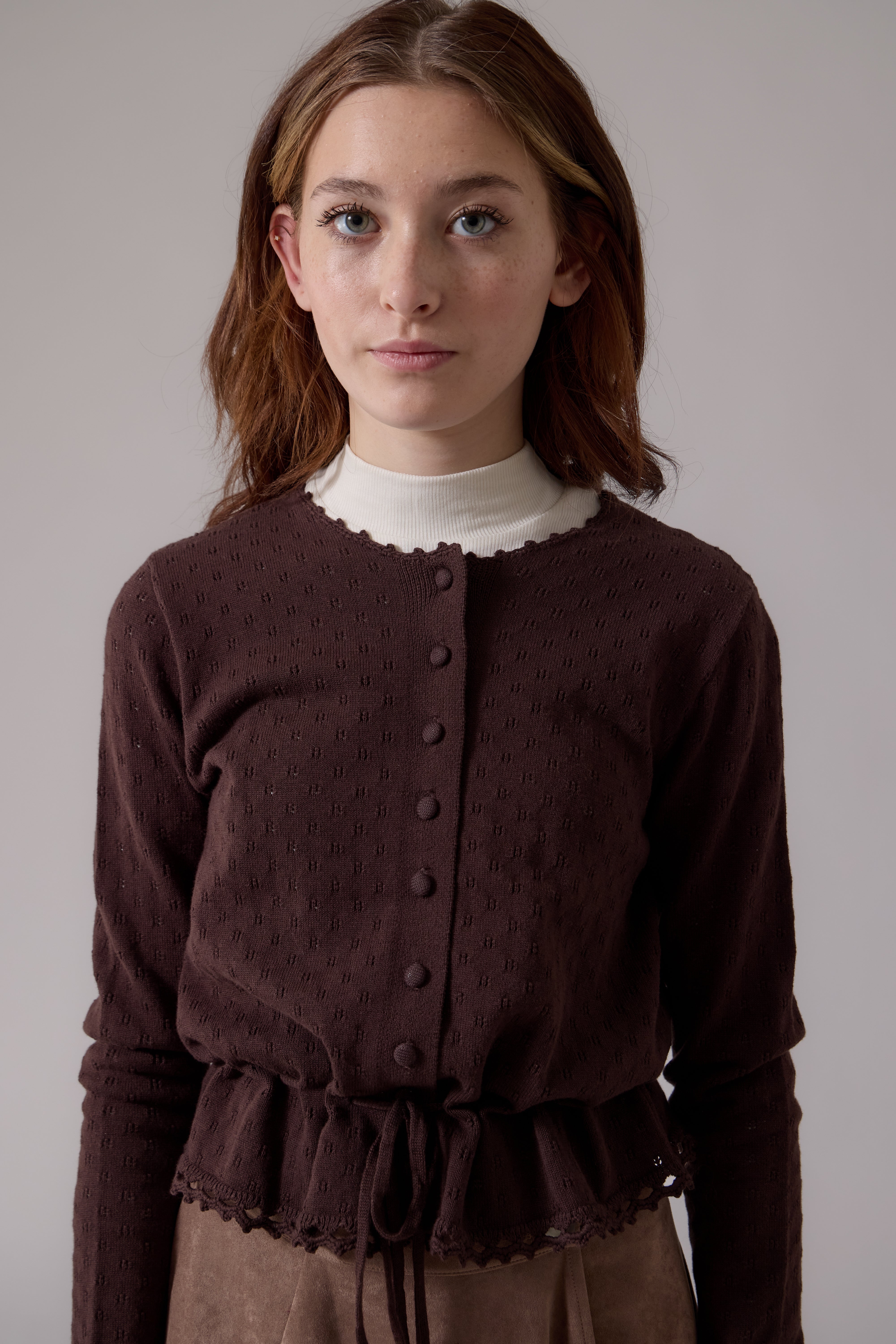 Claudia Cardigan - Chocolate
