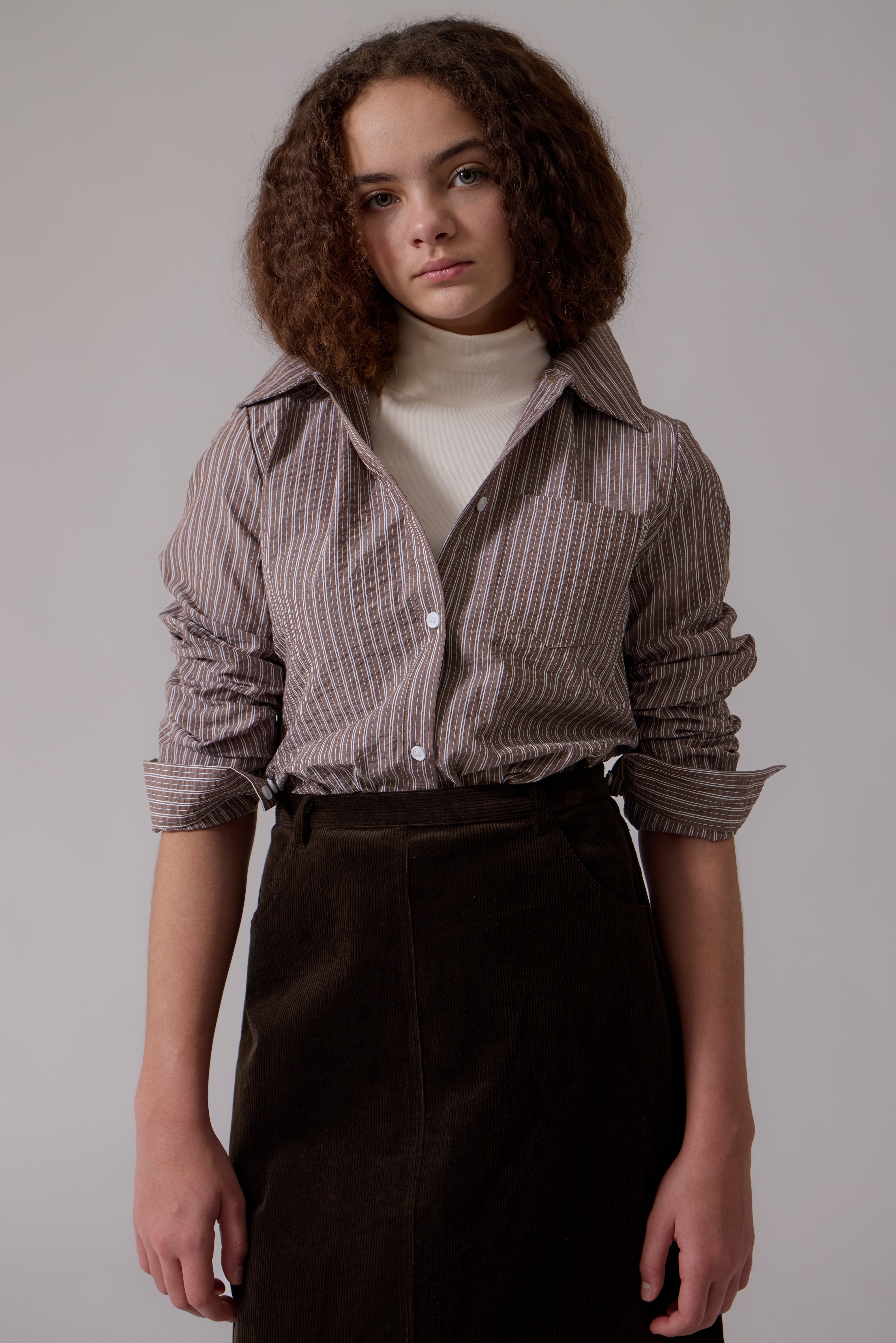 Harlow Shirt - Brown