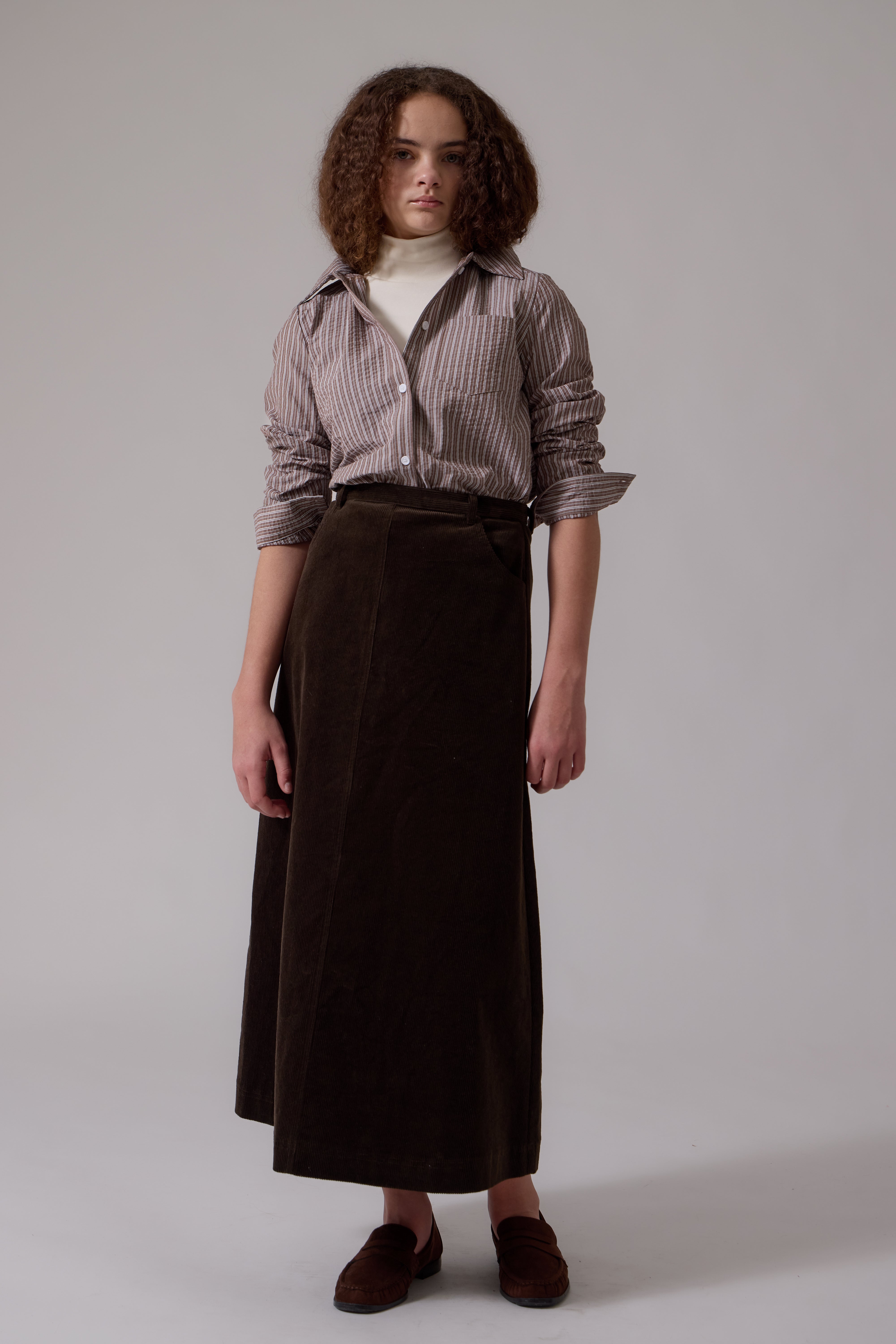 Harlow Shirt - Brown