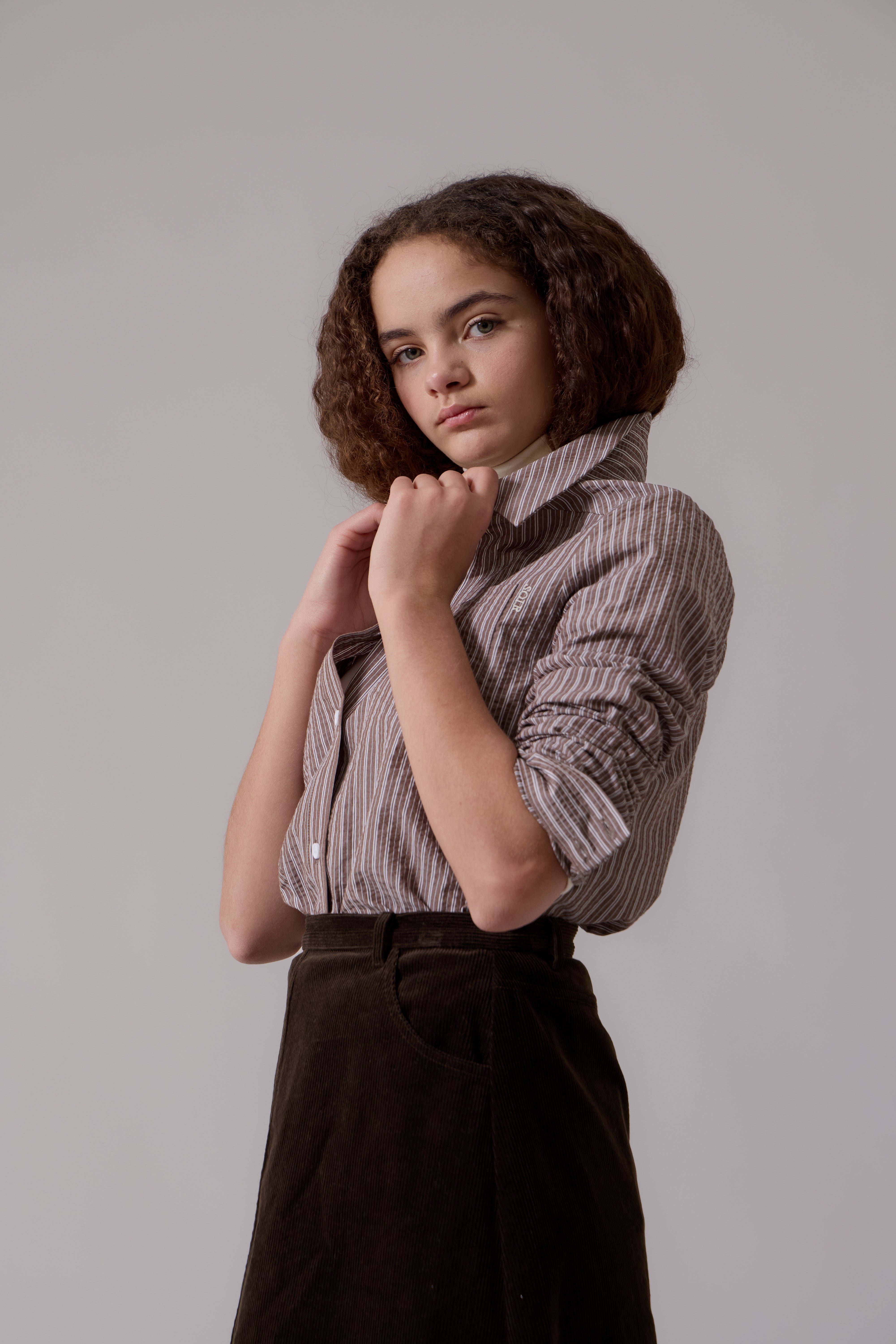 Harlow Shirt - Brown