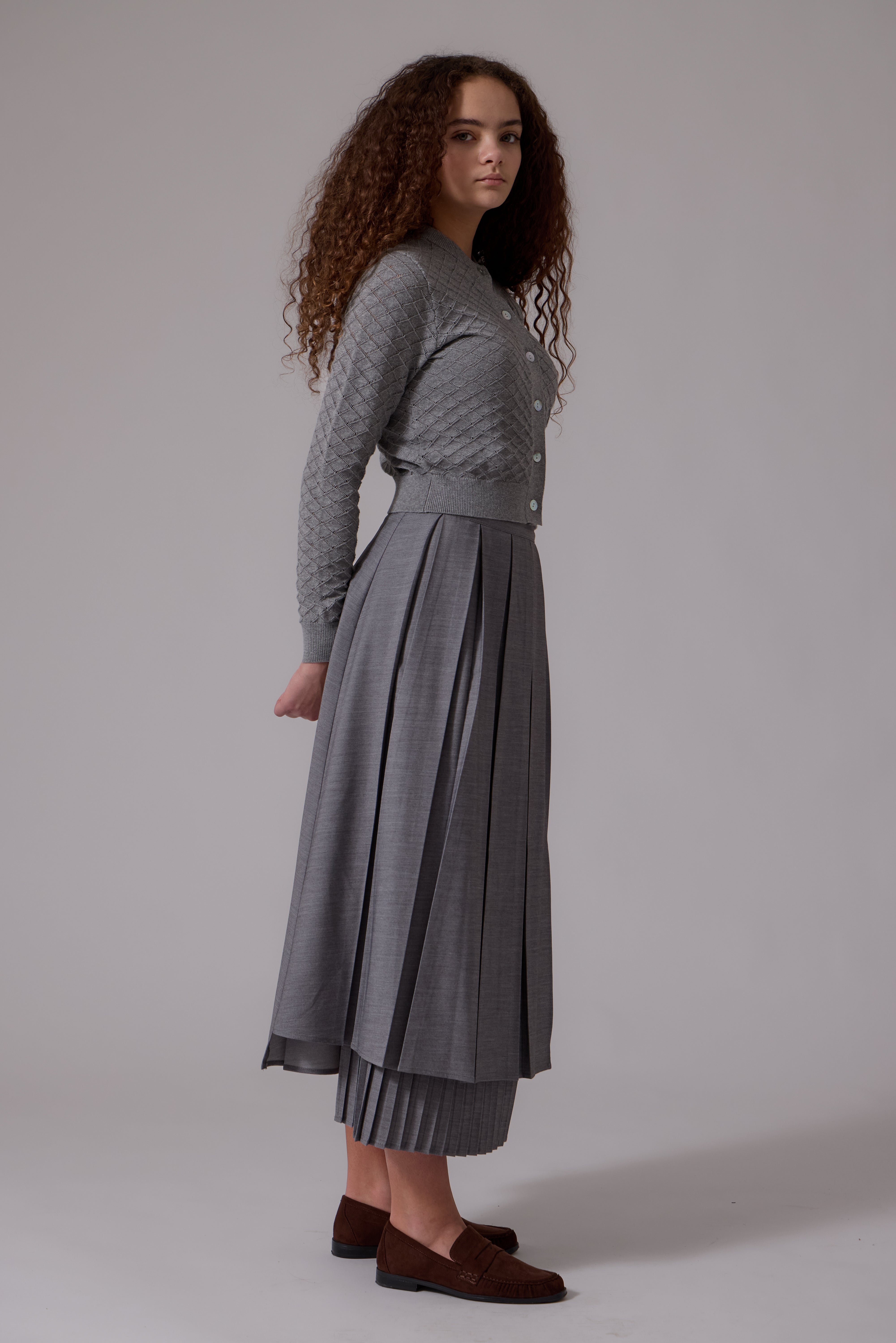 Liliane Cardigan - Grey