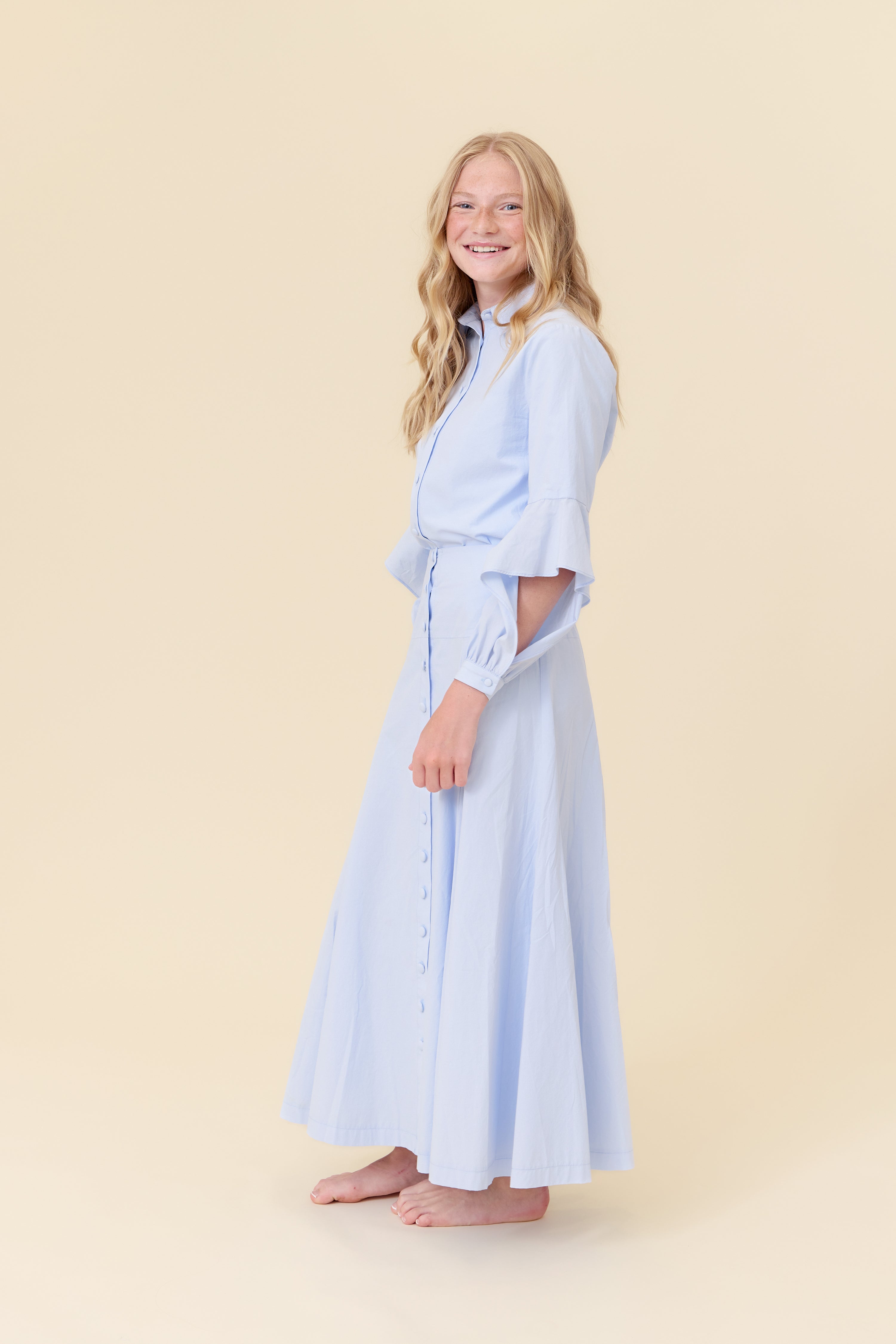 Selena Blouse - Blue