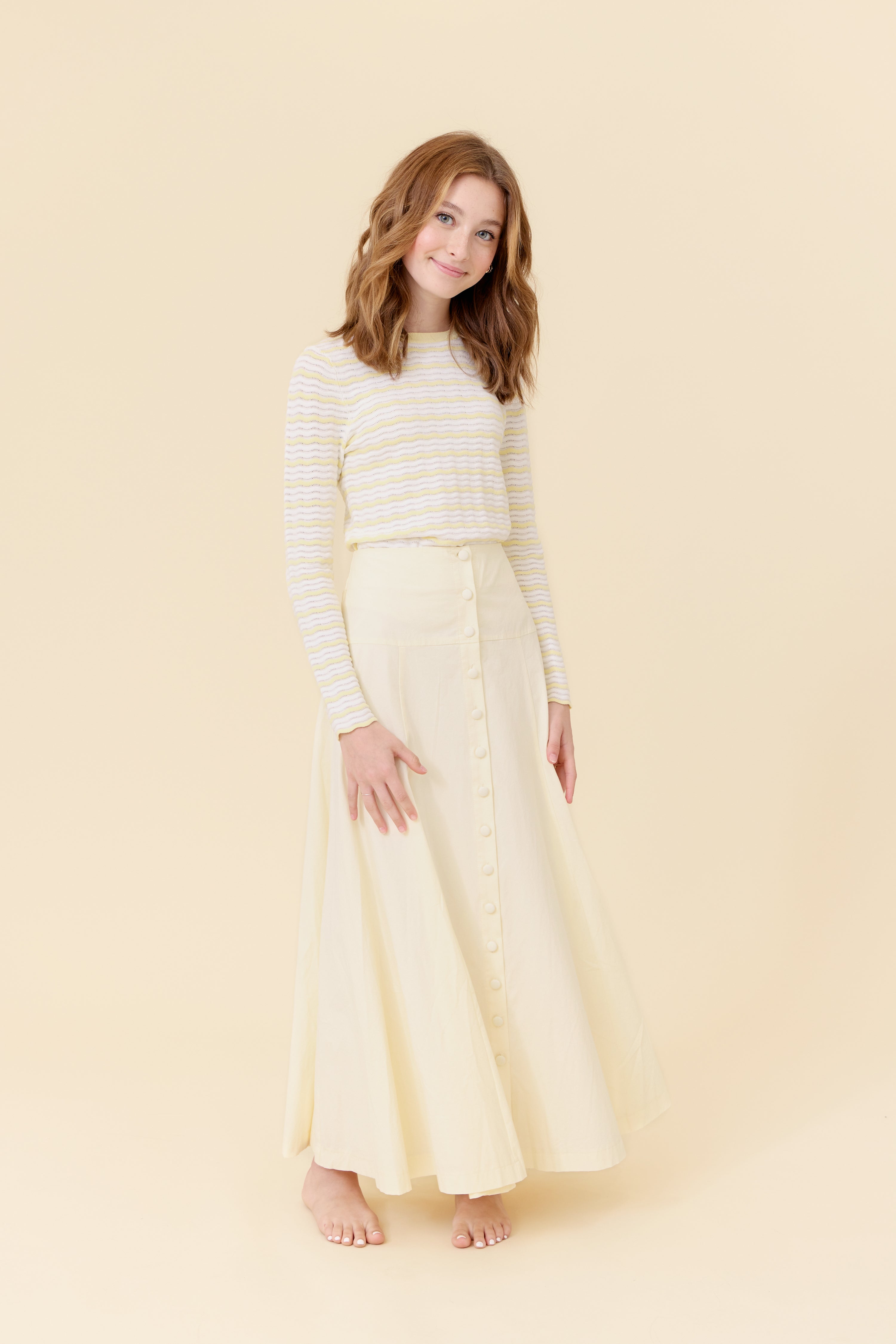 Selena Skirt - Butter