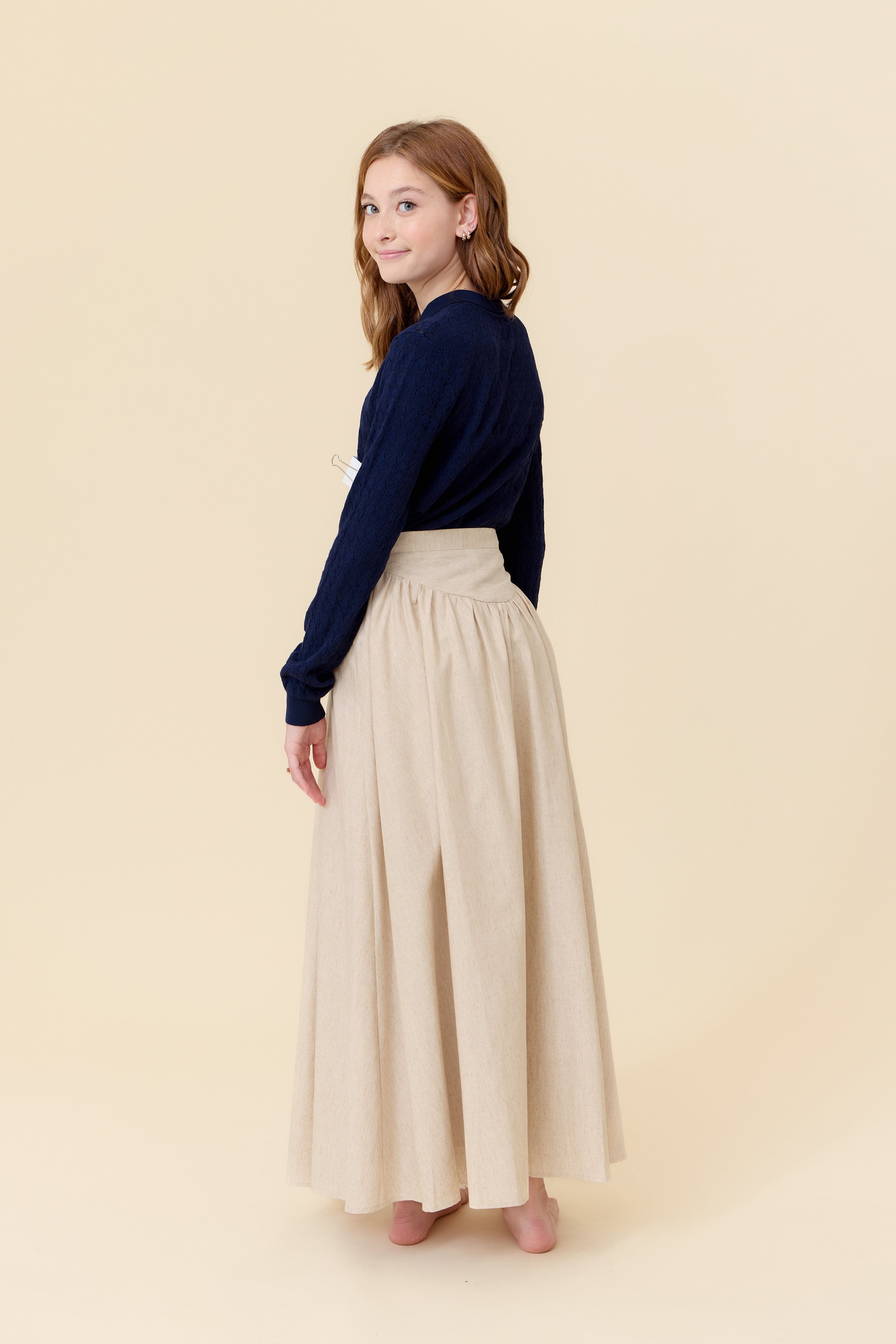 Laura Maxi Skirt - Natural