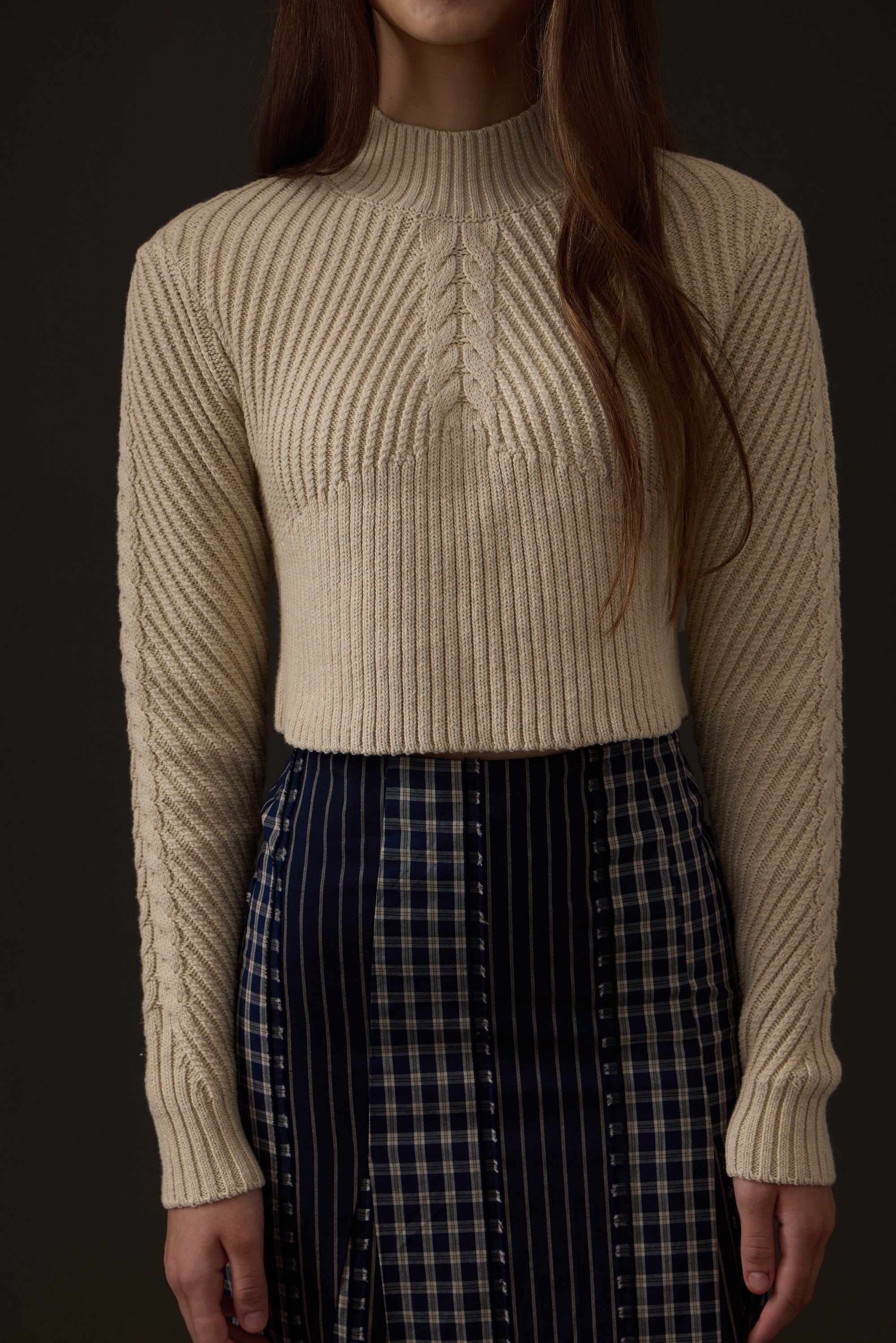 Sandra Turtleneck - Coffee