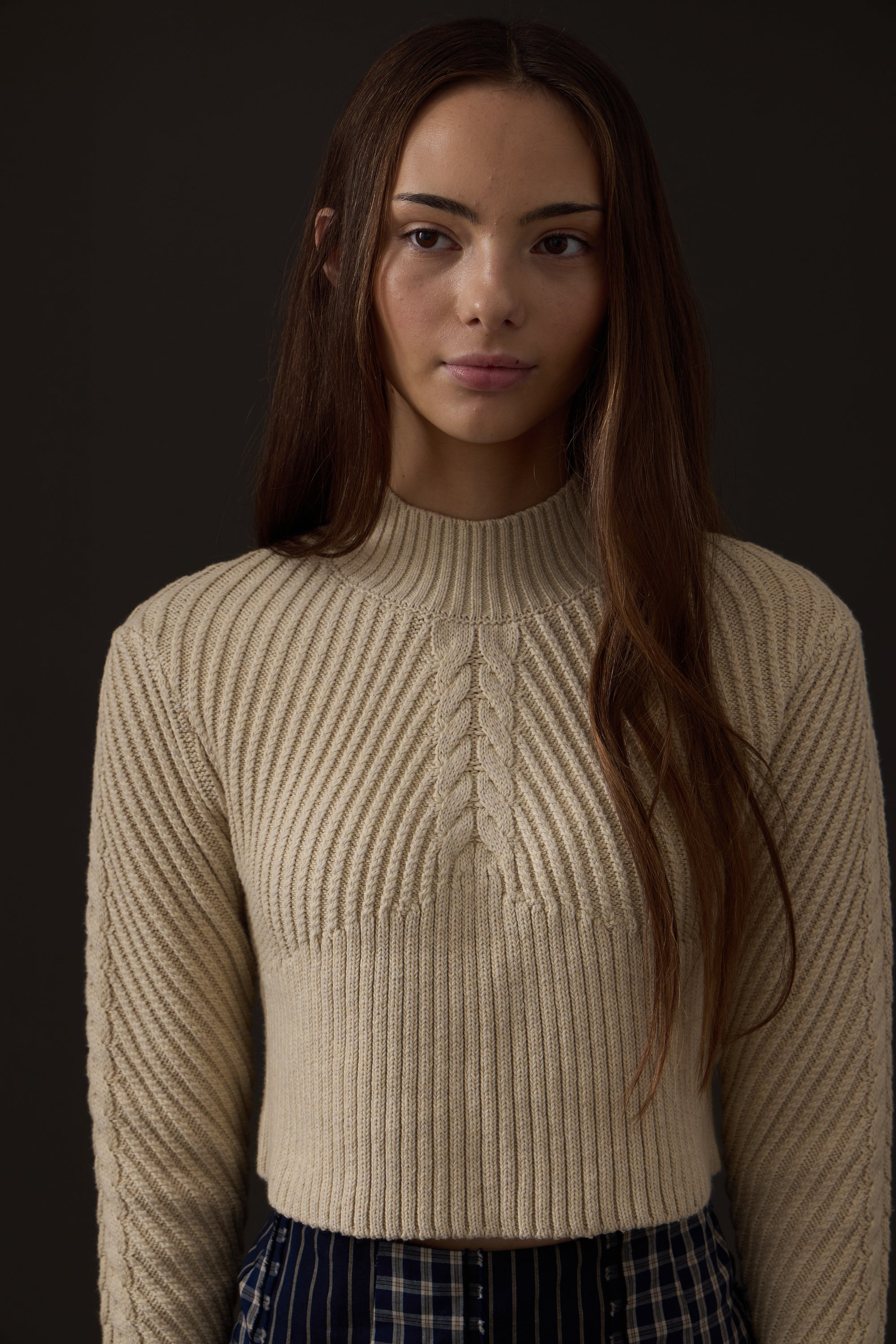 Sandra Turtleneck - Coffee