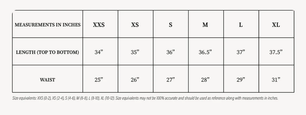 Size Guide